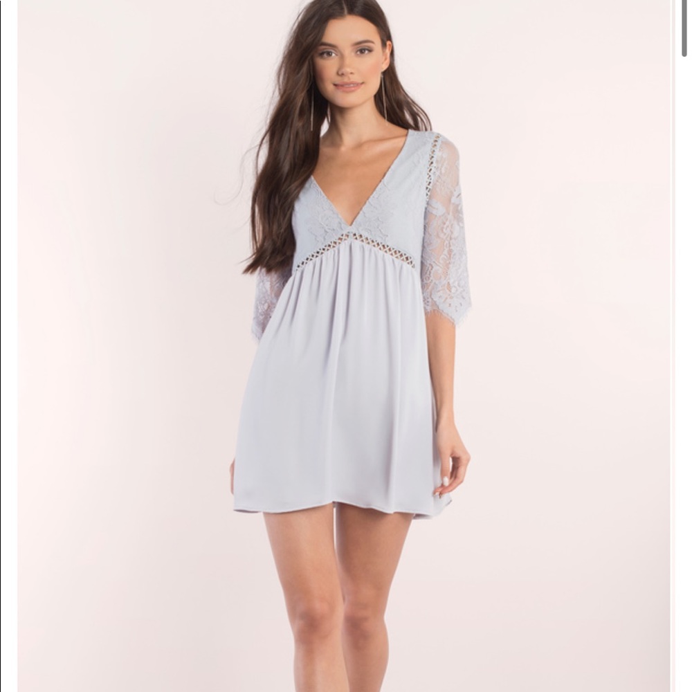 Light blue dress
